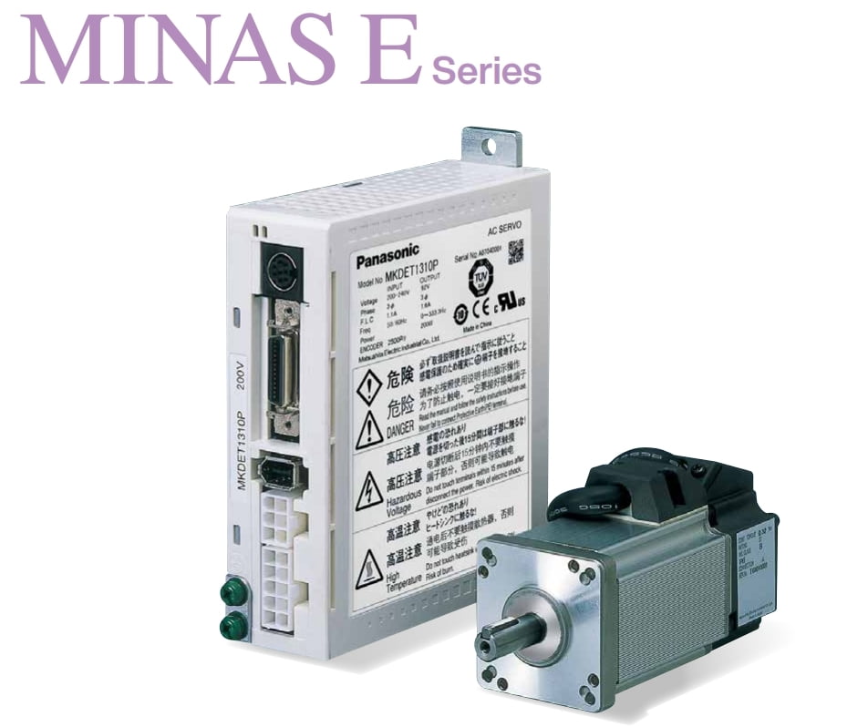 Panasonic Minas E Series Panasonic Minas E Series
